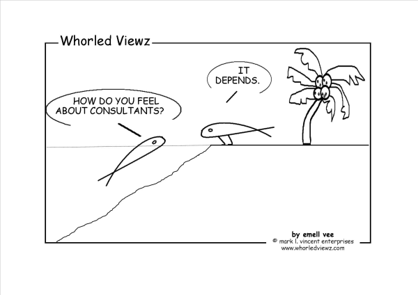 consultants, emell vee, whorled viewz