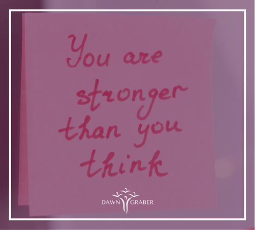 You are stronger than you think