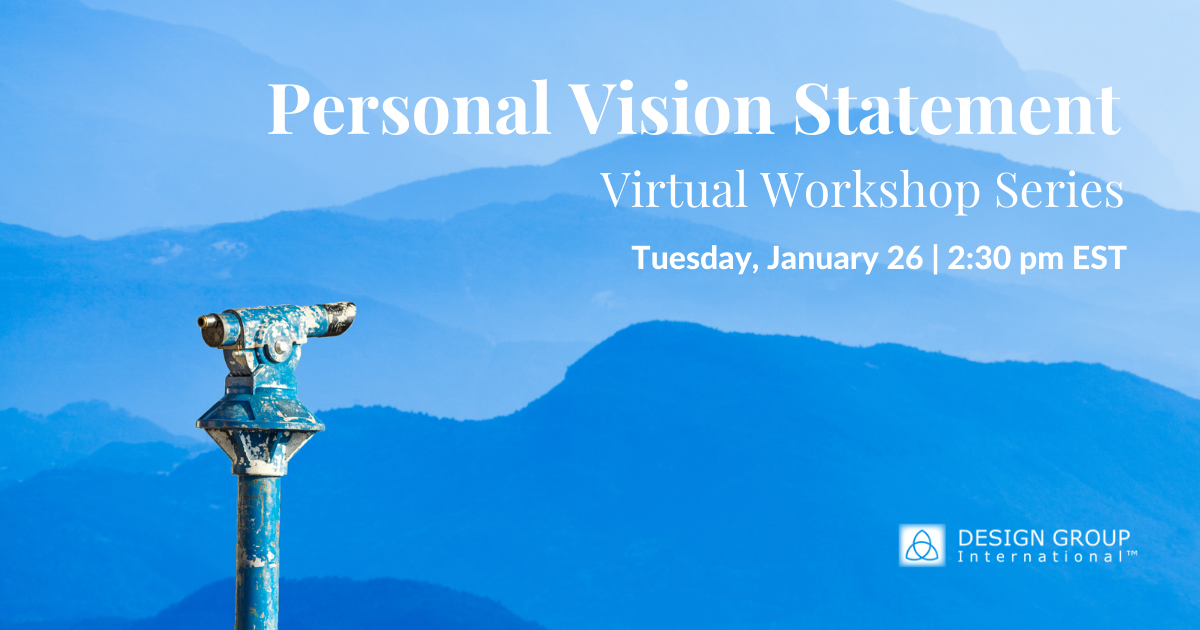 Personal Vision Statement Virtual Workshop