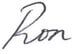 Ron Signature