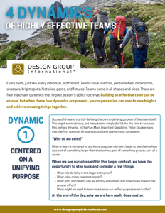 eBook 4 Dynamics of Highly Effective Teams