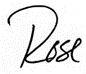 rose signature