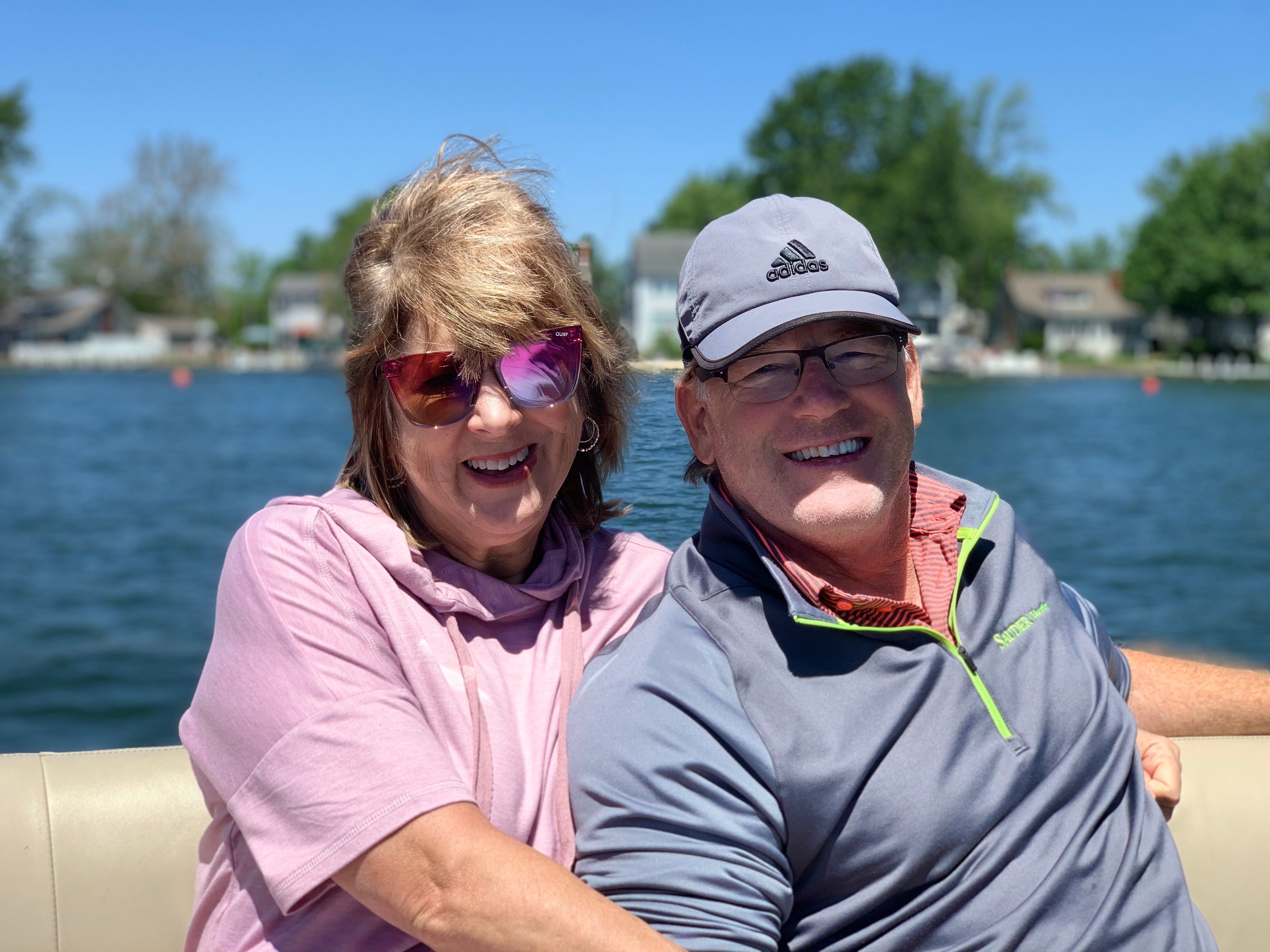 Dawn and Doug Lake Wawasee May 2021jpg