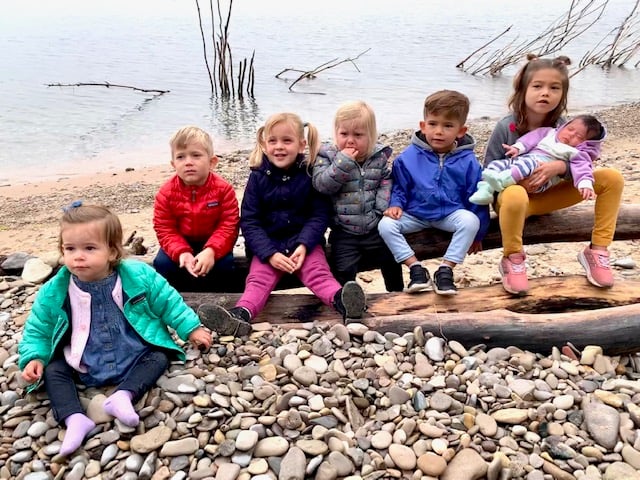 Petoskey grandkids bay 2020